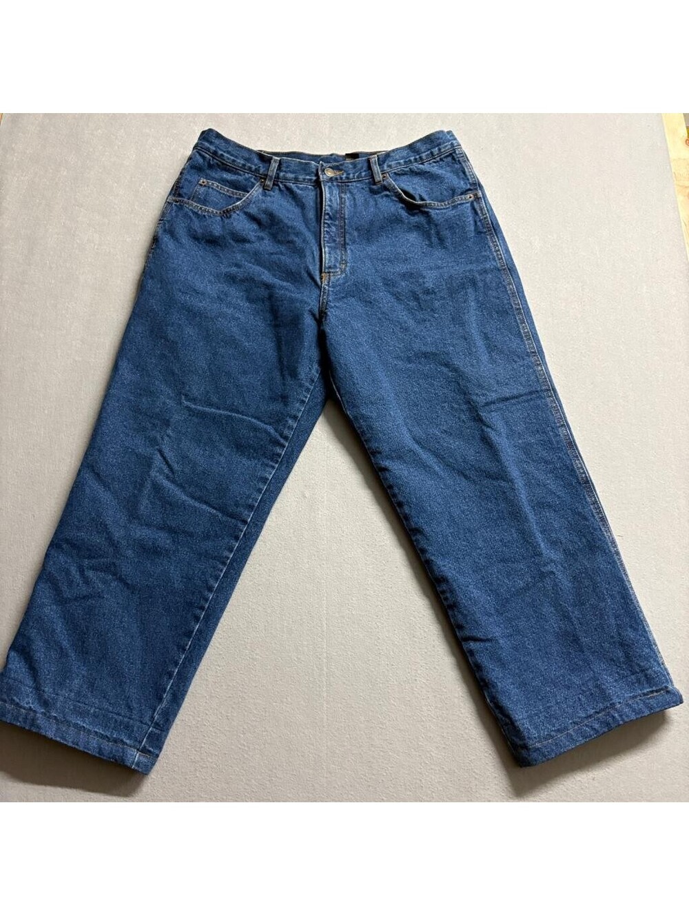 Guide Gear Thinsulate Lined Jeans Mens 38x30 Blue Denim Insulated Work Pants